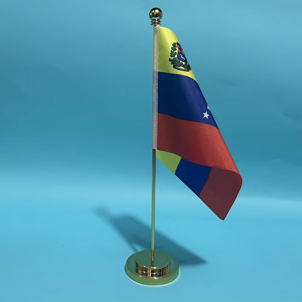 SKY Bandera nacional Venezuela de escritorio en poliéster - imagen 5
