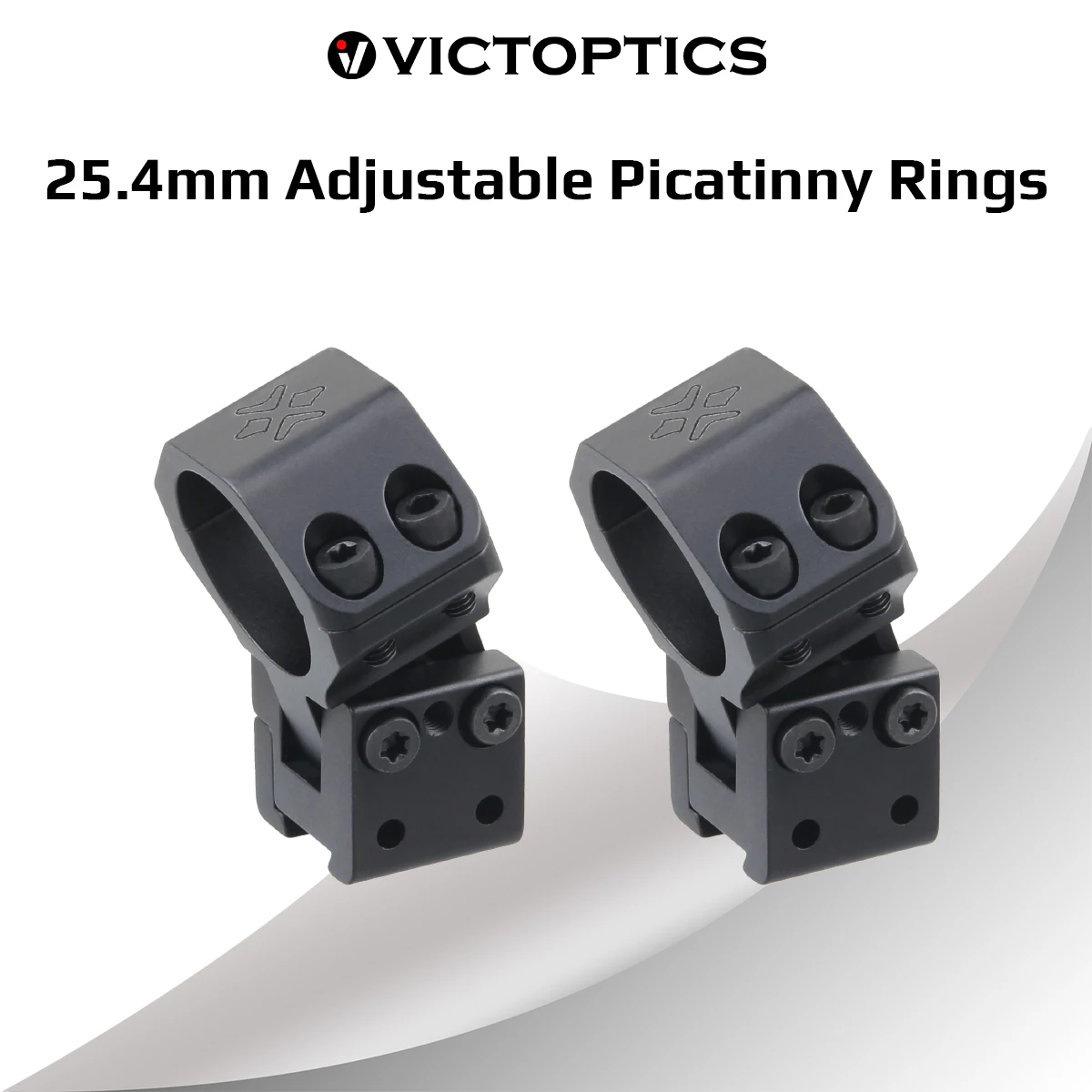 Anillo Picatinny ajustable para visor táctico y accesorios de caza - imagen 3