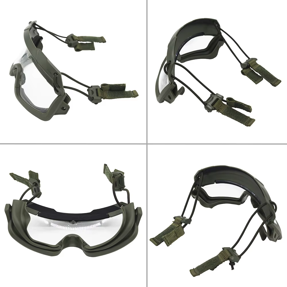 Gafas Tácticas VULPO Protección Outdoor Montañismo Compatible Casco - imagen 3