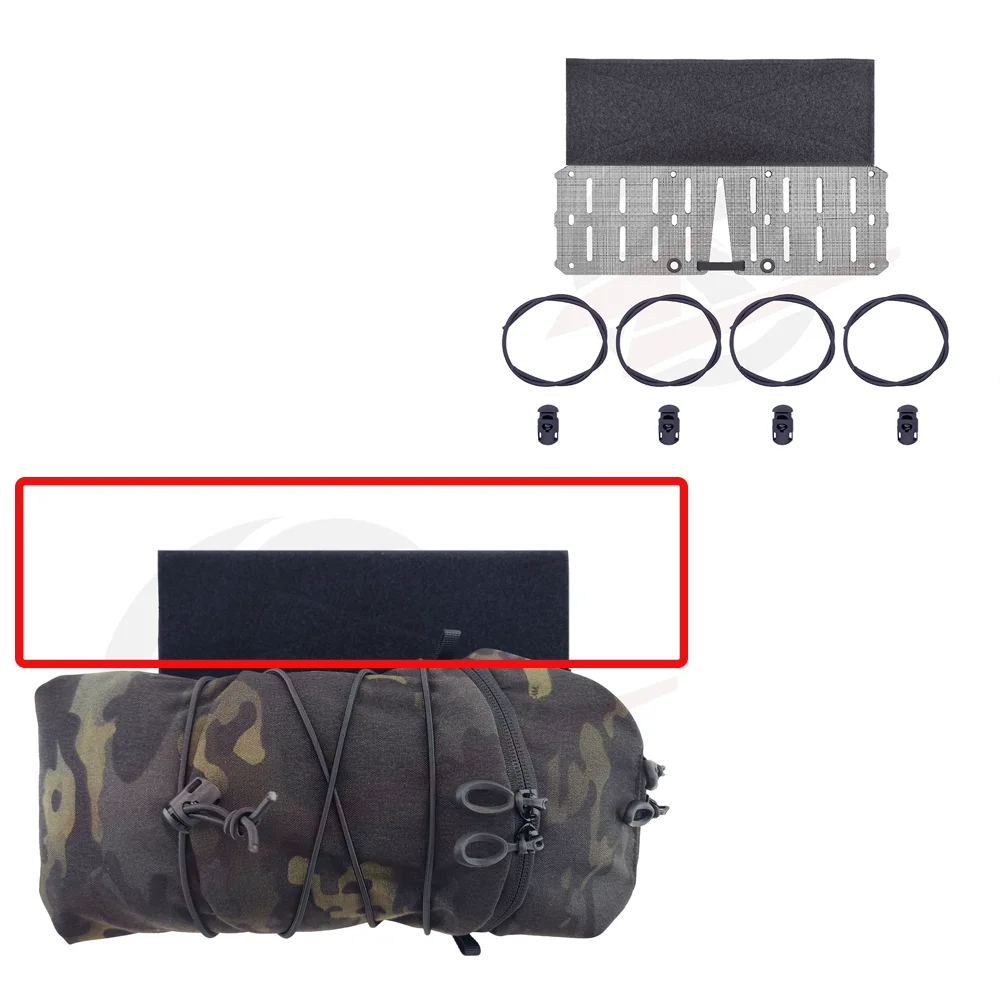 Adaptador placa base perfil bajo MOLLE para colgar al pecho - imagen 2