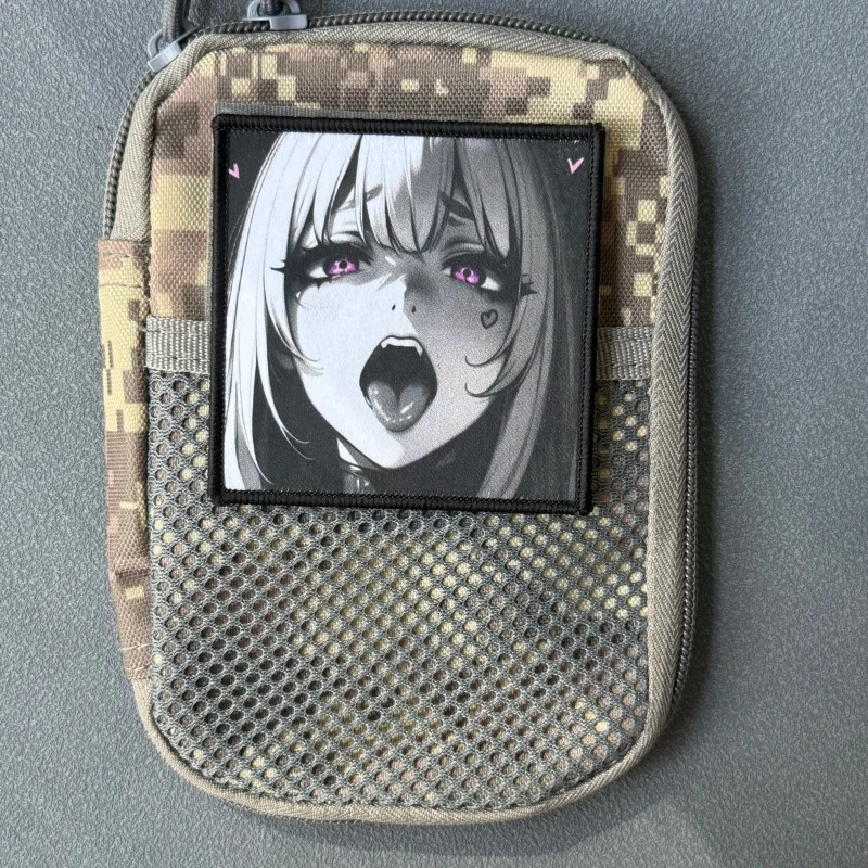 Parche táctico insignia morale impresa con velcro para mochila - imagen 2