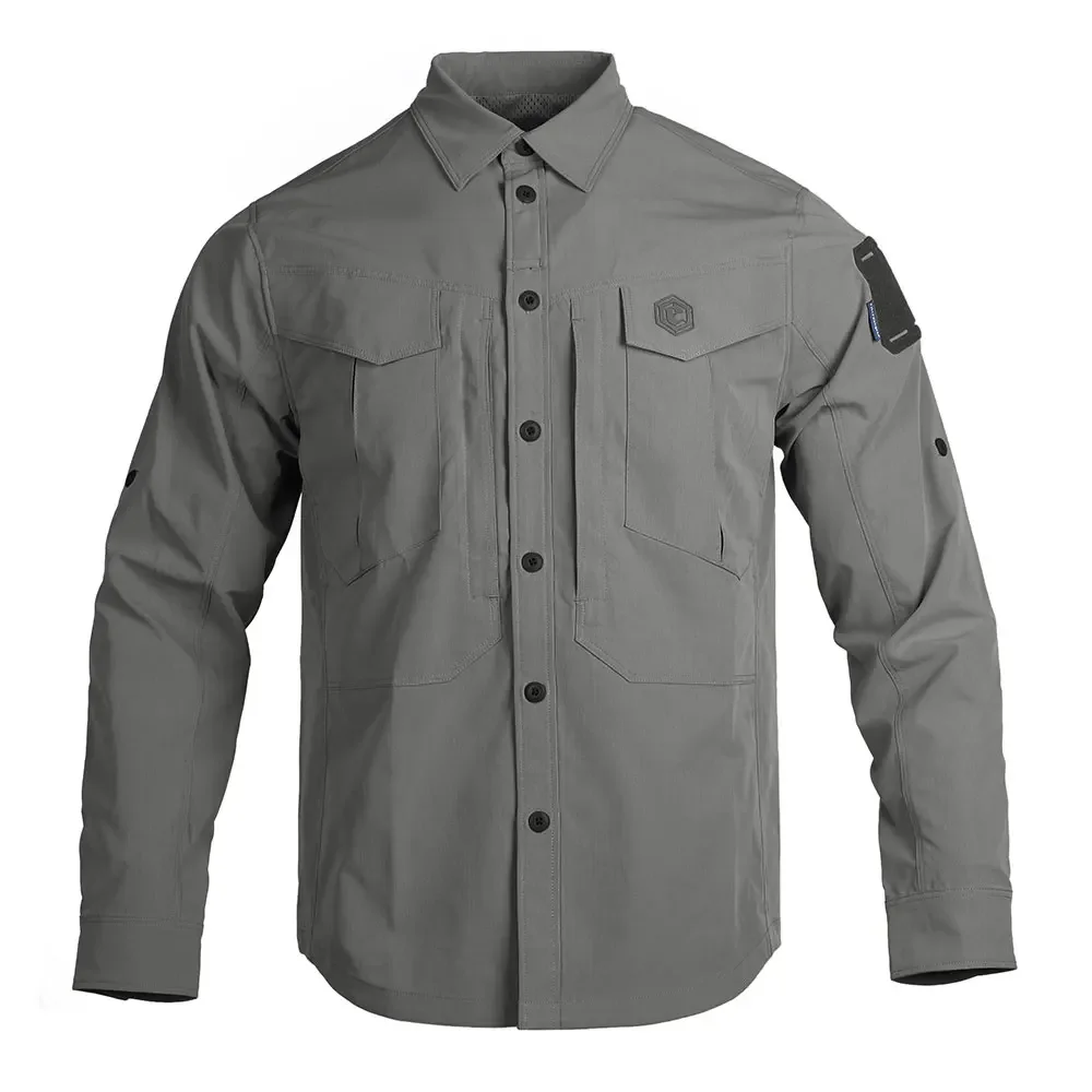 Emersongear Persecutor Camiseta táctica azul para hombre manga larga - imagen 4