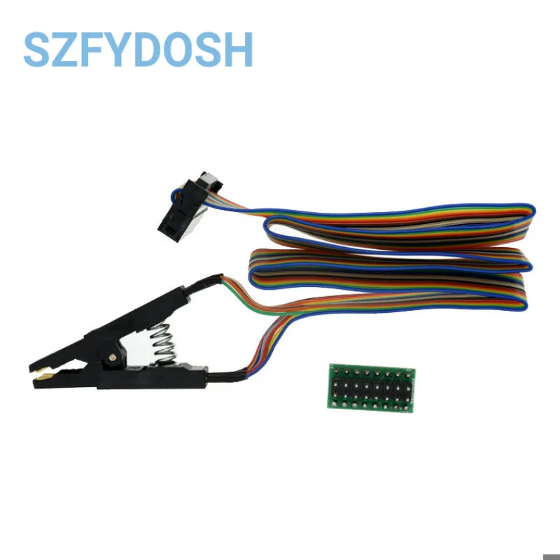 Programador CH341A para BIOS y EEPROM con clip SOIC8