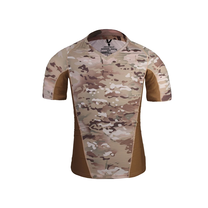 Camiseta Táctica Emersongear Camuflaje Ajustada Transpirable - imagen 4