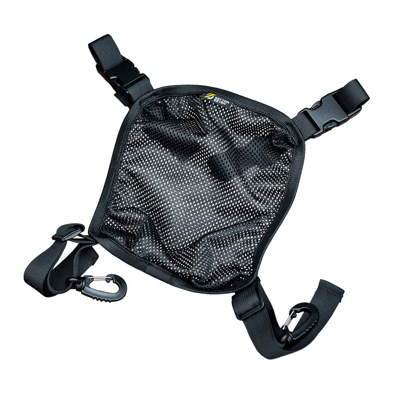 Bolsa táctica MOLLE de malla fija para casco, soporte externo - imagen 3