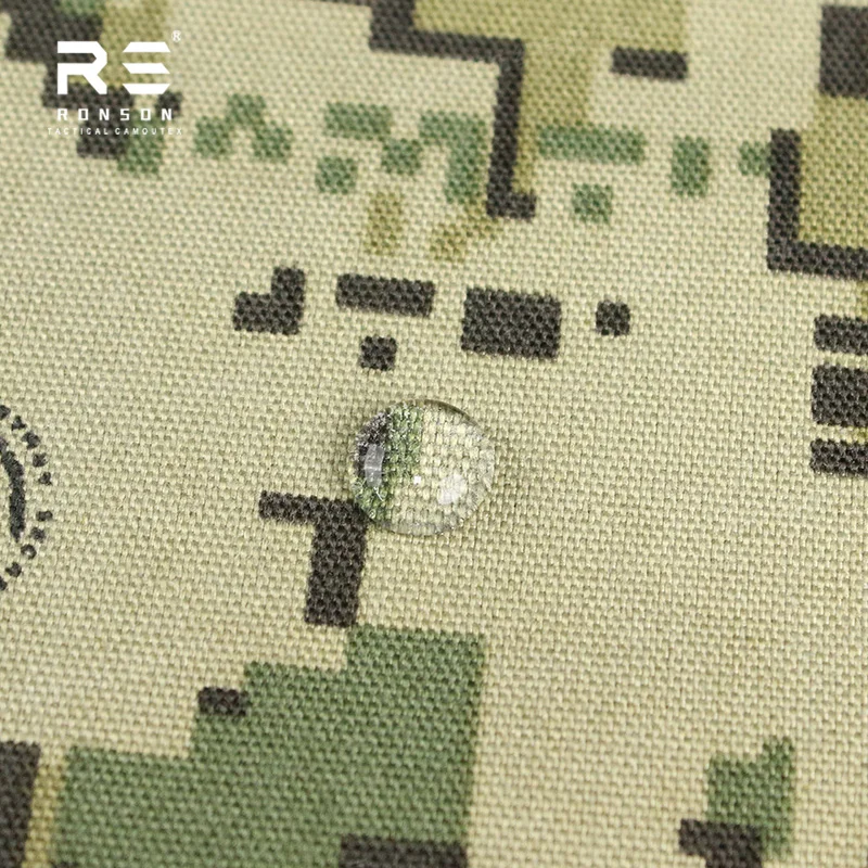 Cordura táctica woodland con impresión doble y corte láser - imagen 5