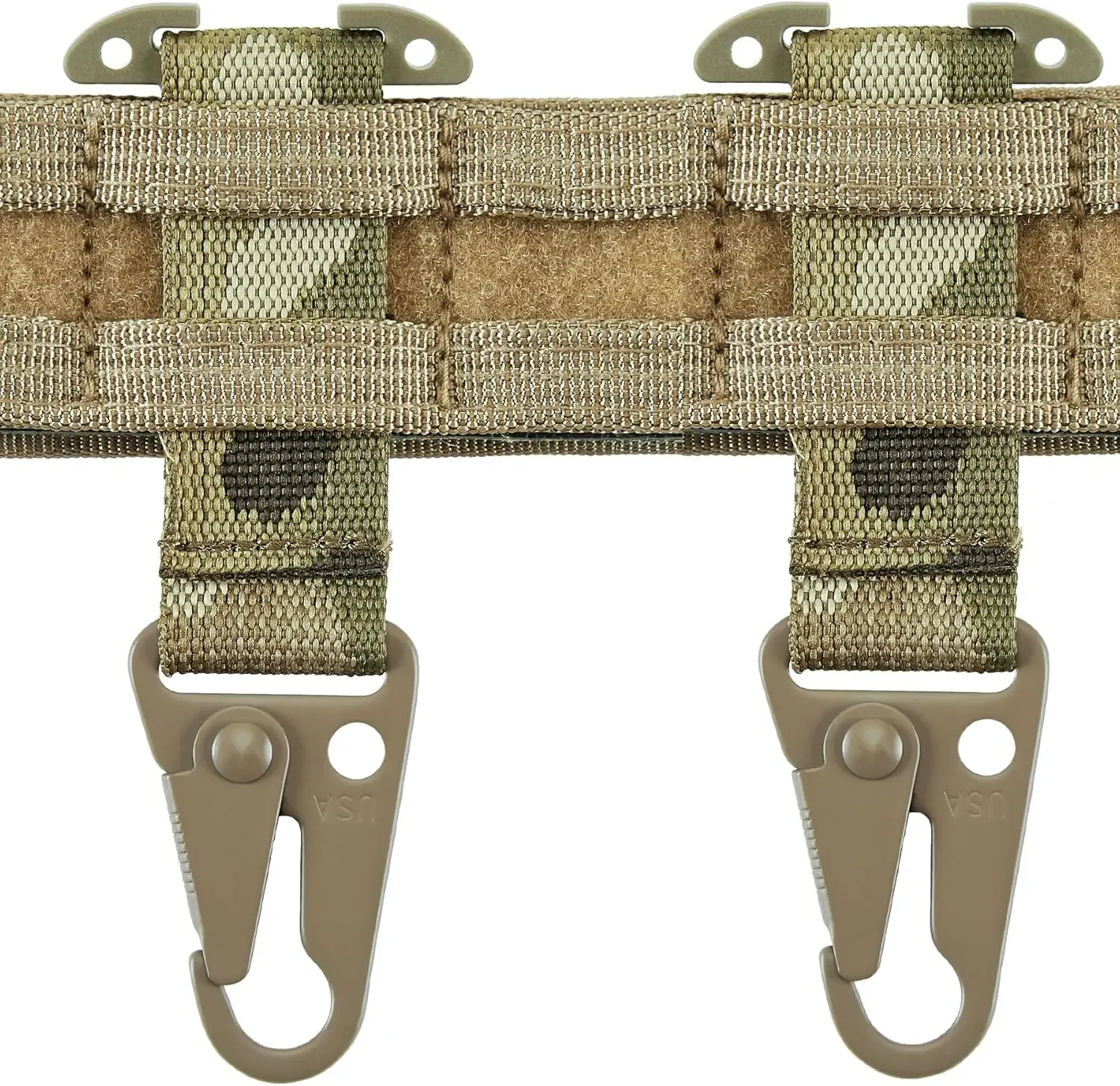 Clip mosquetón MOLLE para cinturón táctico – Outdoor - imagen 4