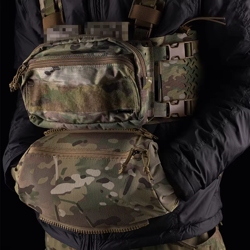 Riñonera táctica con bolsillo calentador para airsoft caza e invierno - imagen 5