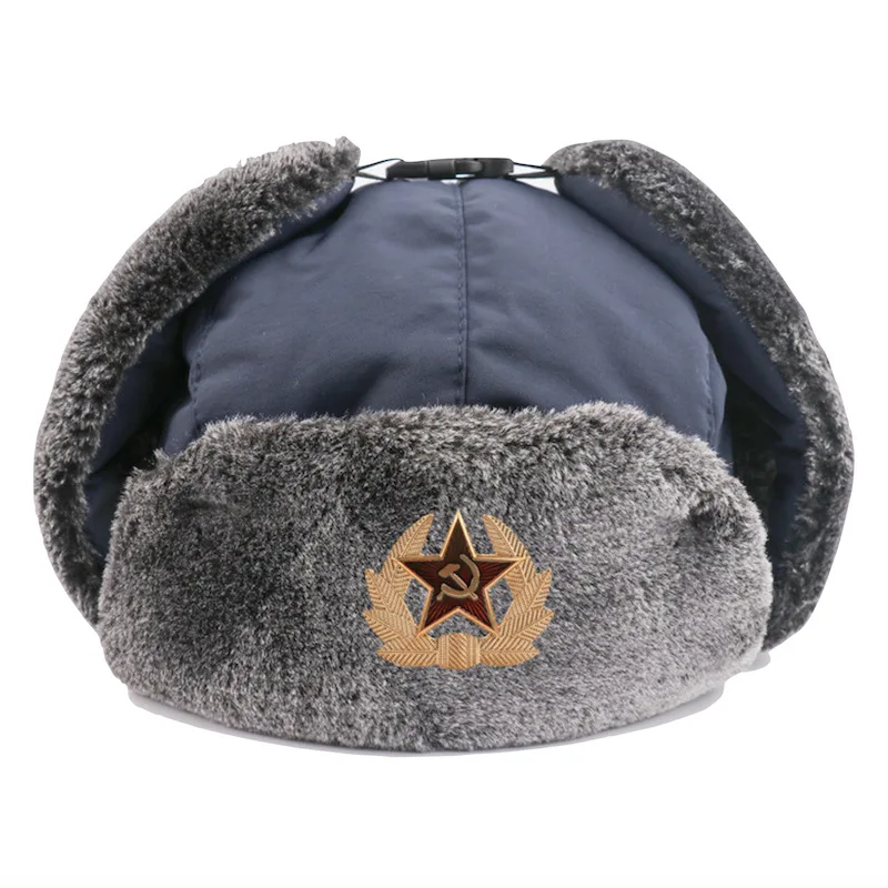 Lei Feng gorro táctico orejeras CCCP soviéticas cálido antiviento - imagen 3