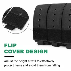Bolsa porta cargadores táctica MOLLE impermeable con solapa de velcro