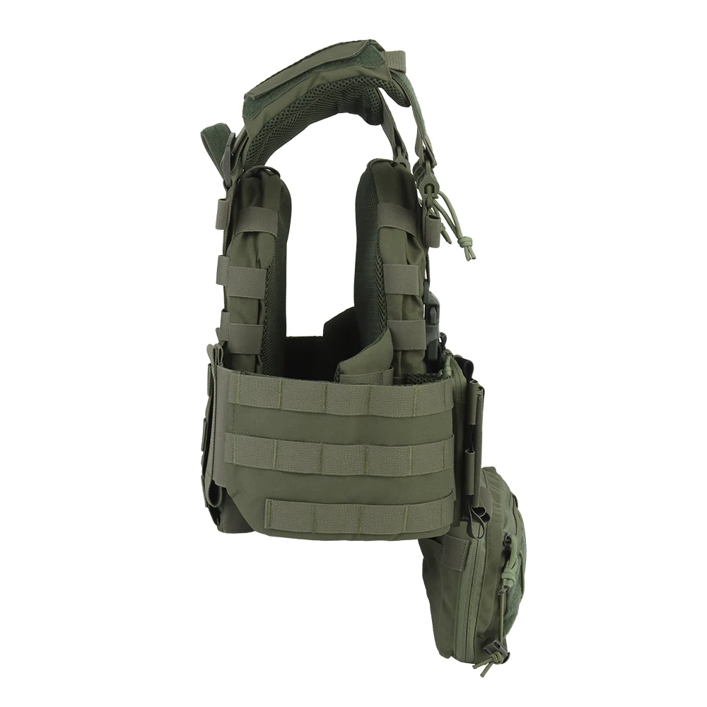 Chaleco táctico ARC liberación rápida, bolsa y porta cargadores - imagen 5