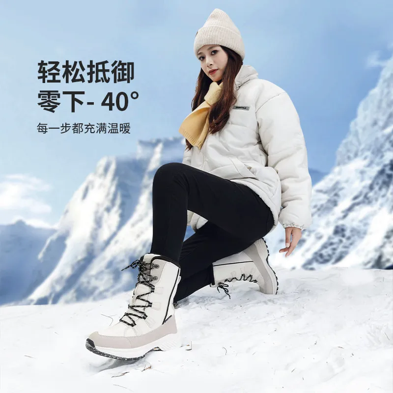 Skypilot botas de trekking invierno altas, impermeables y cálidas - imagen 4