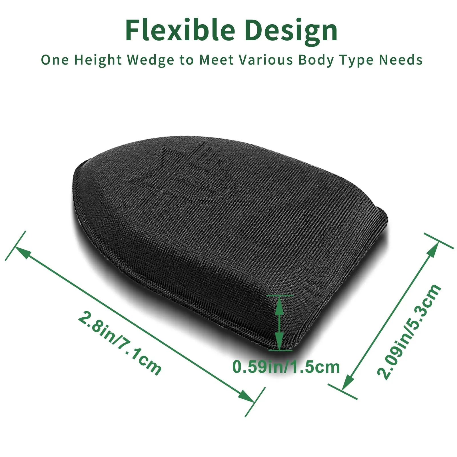 Espuma IWB para pistola Kydex, cuña y almohadilla antideslizante - imagen 5