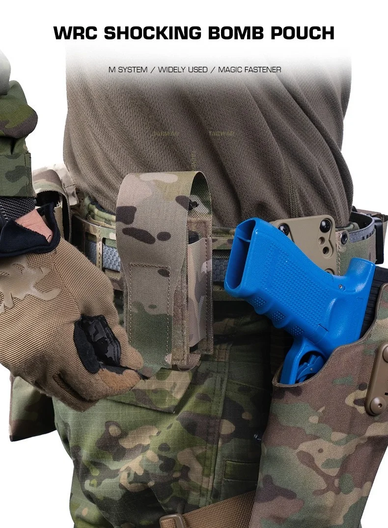 Bolsa táctica con sistema MOLLE