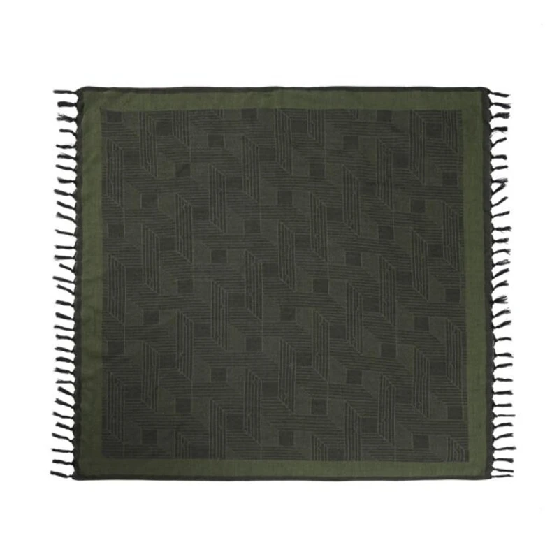 Shemagh palestino unisex de algodón cortavientos para cabeza y cuello - imagen 3