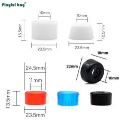 Almohadilla de choque PU/PVC para monopatín y patines de doble fila