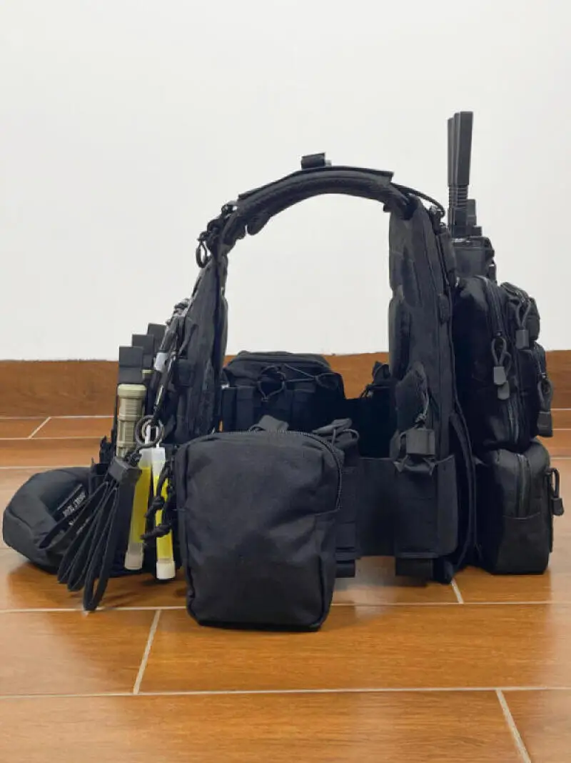 Chaleco antibalas táctico de caza, protección multiusos