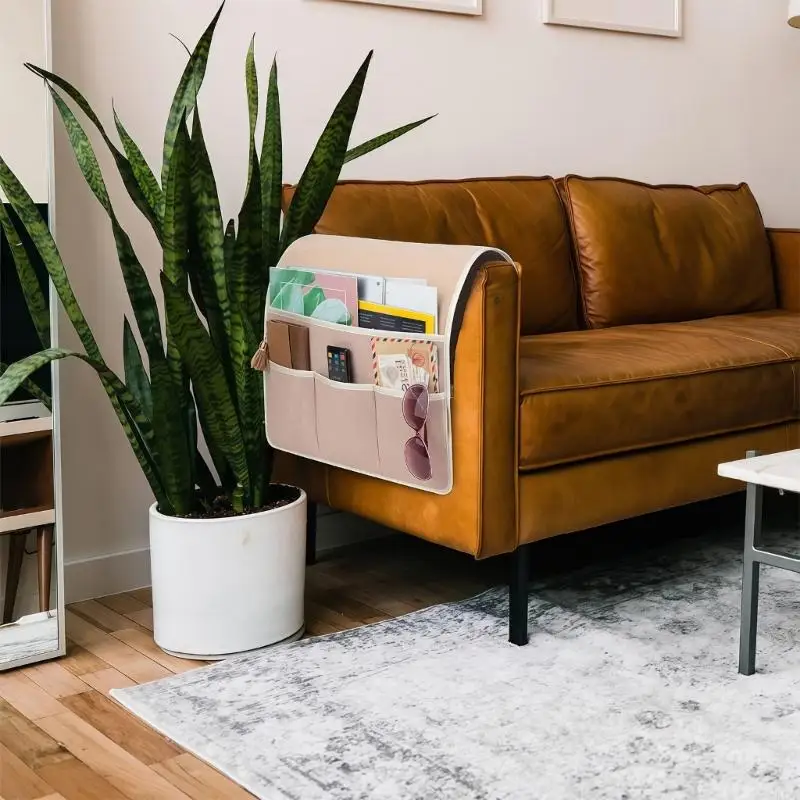 Organizador de sillón táctico con fieltro antideslizante y bolsillos - imagen 2