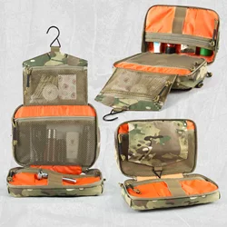 VOTAGOO Bolsa de aseo táctica MOLLE EDC kit de baño viaje