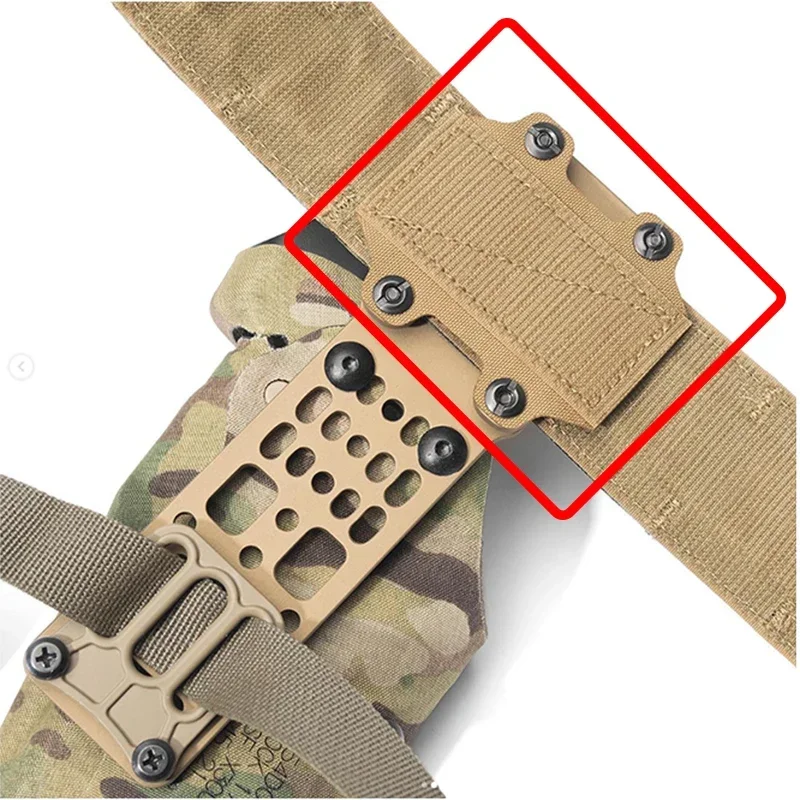 Cinturón táctico de muslo con placa de fijación y adhesivo - imagen 4