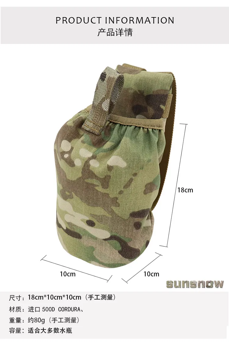 Material CORDURA 500D y acabado