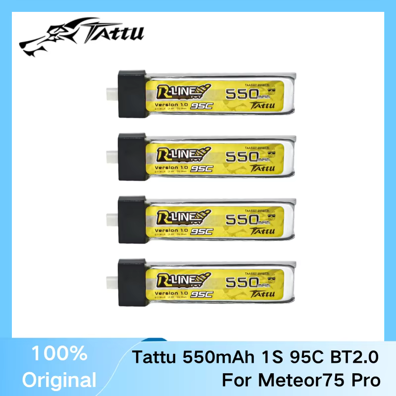 Tattu batería LiPo R-Line compatible Betafpv Meteor75 Pro/Air75 - imagen 4