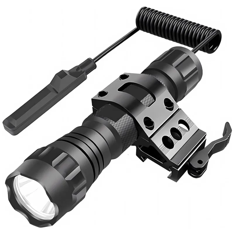 Soporte metálico universal para linterna táctica de carril - imagen 3