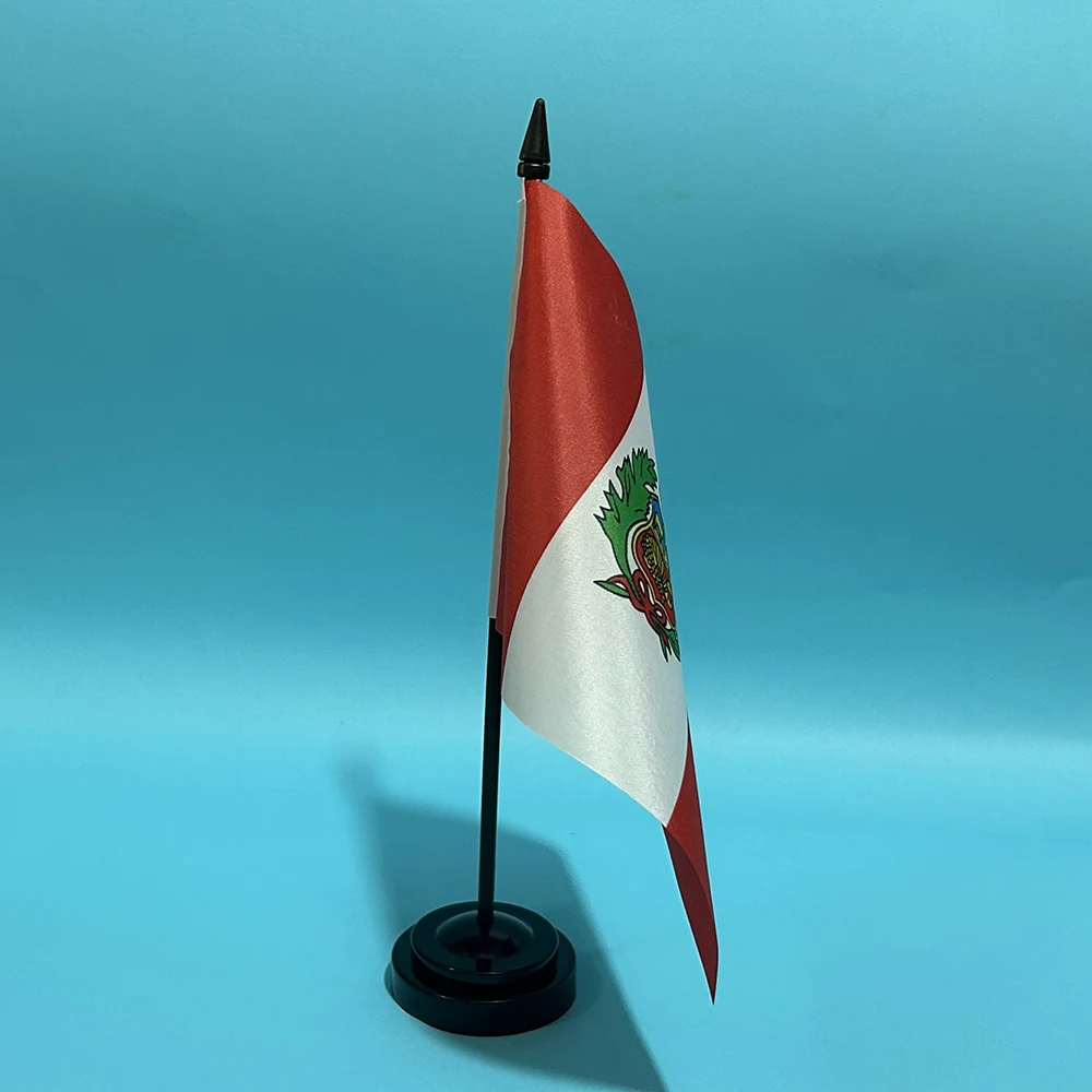 Bandera escritorio Perú SKY – Nacional decorativa para oficina - imagen 5