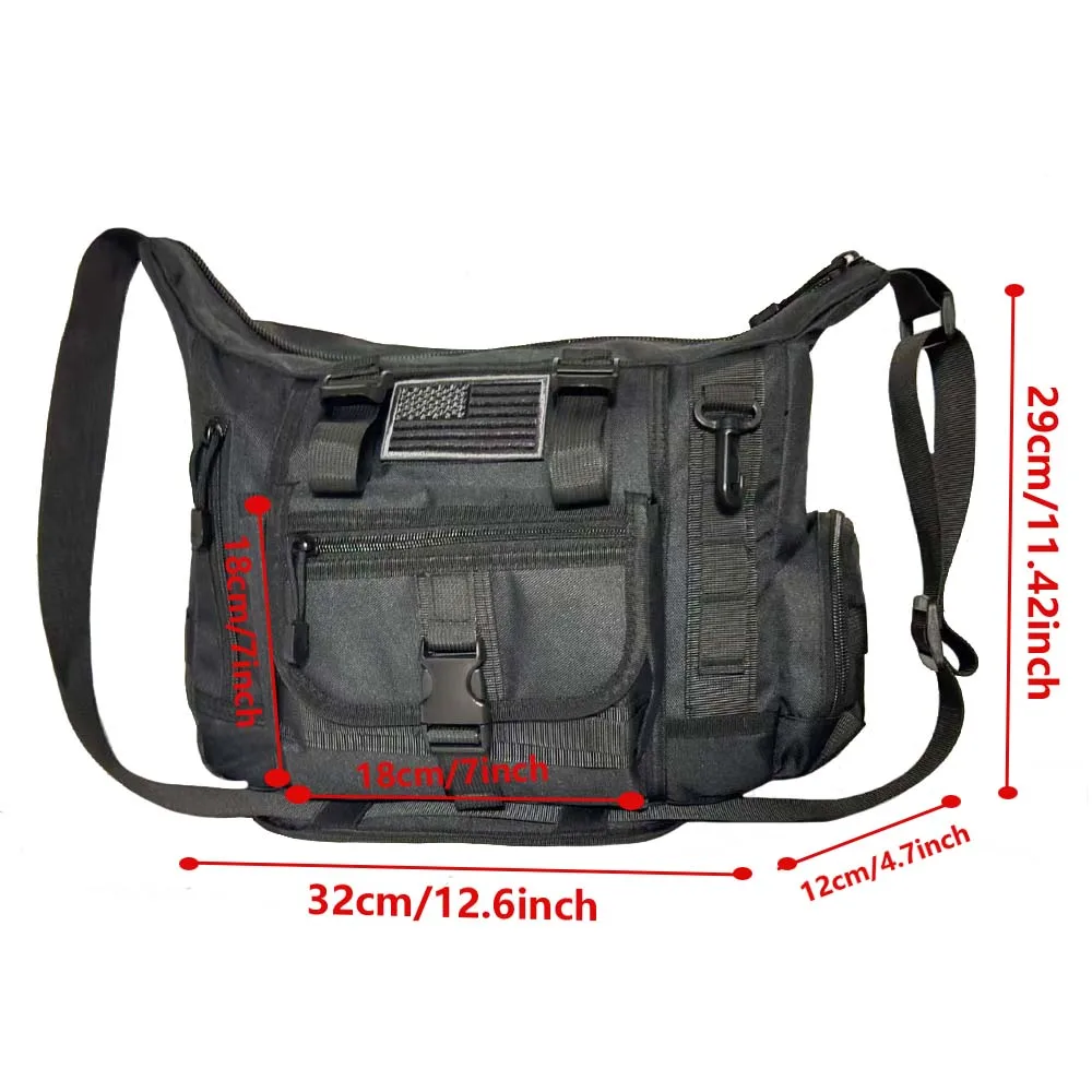 Bolso táctico cruzado camuflaje