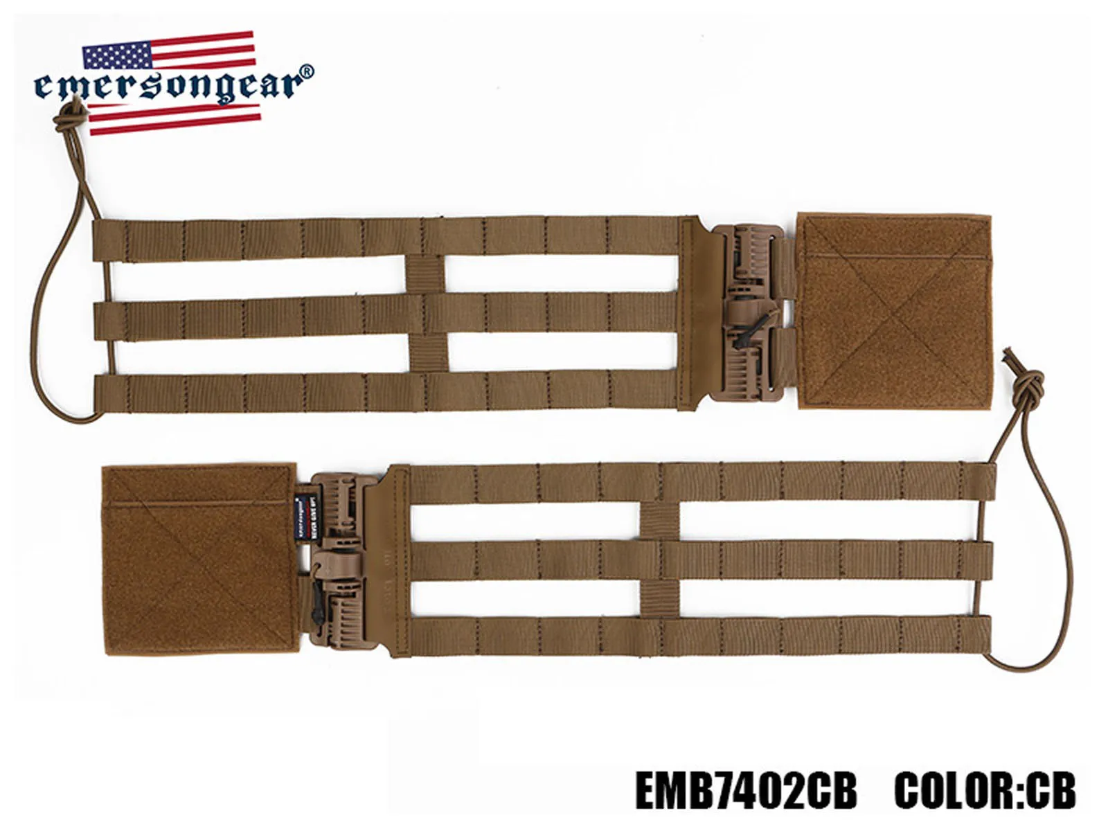 EmersonGear cinturón táctico para chaleco montaje liberación rápida