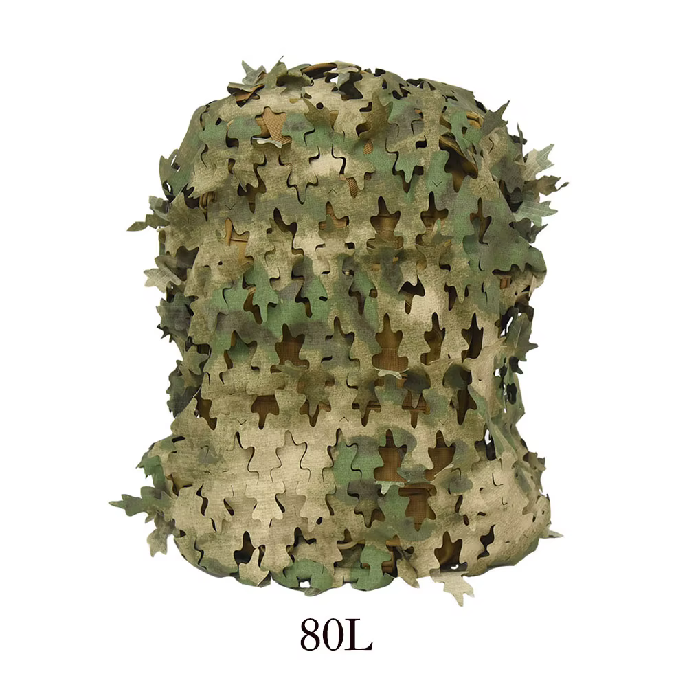 Funda camuflaje para mochila hoja biónica 3D corte láser - imagen 2