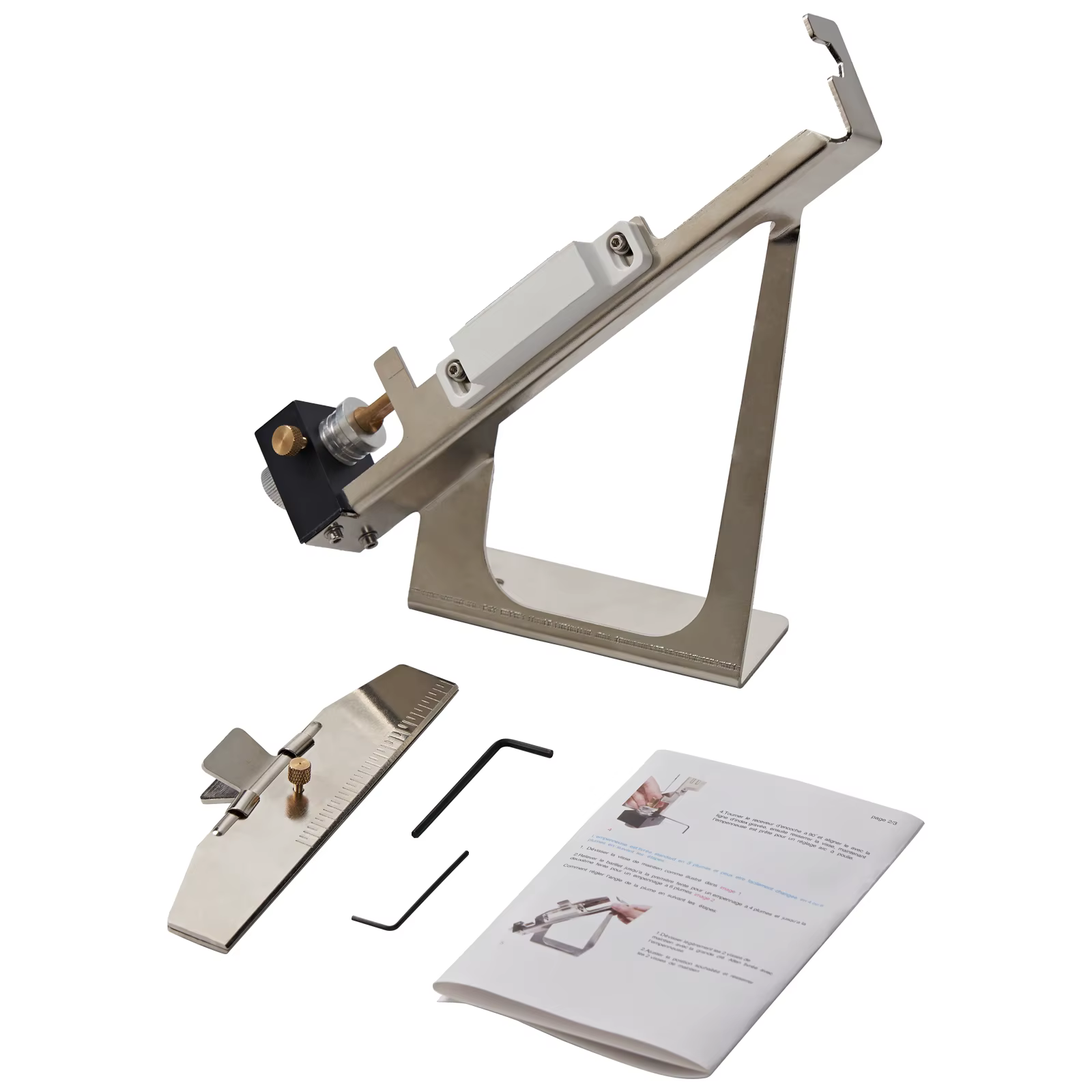 Dispositivo de fletado para flechas de arco recurvo con plumas - imagen 3