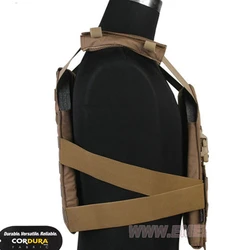 Chaleco táctico EmersonGear APC de nailon transpirable MOLLE caza