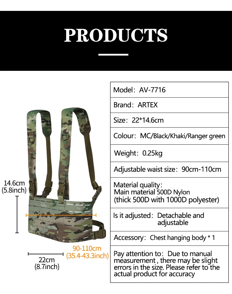 Sistema MOLLE y puntos de anclaje