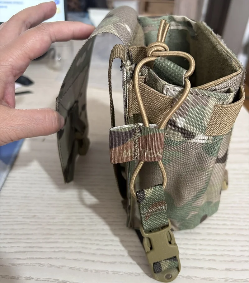 Bolsa táctica MOLLE para radio walkie talkie multiusos - imagen 3