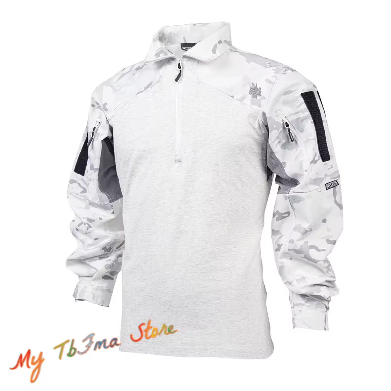 MCAP Chaqueta táctica camuflaje nieve blanca - Ropa exterior