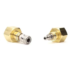 Tanque CO2 grande W21.8 CGA320 conexión rápida 8mm