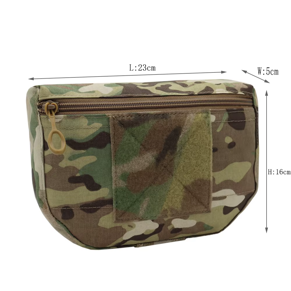 Bolsa táctica VULPO montada en chaleco JPC