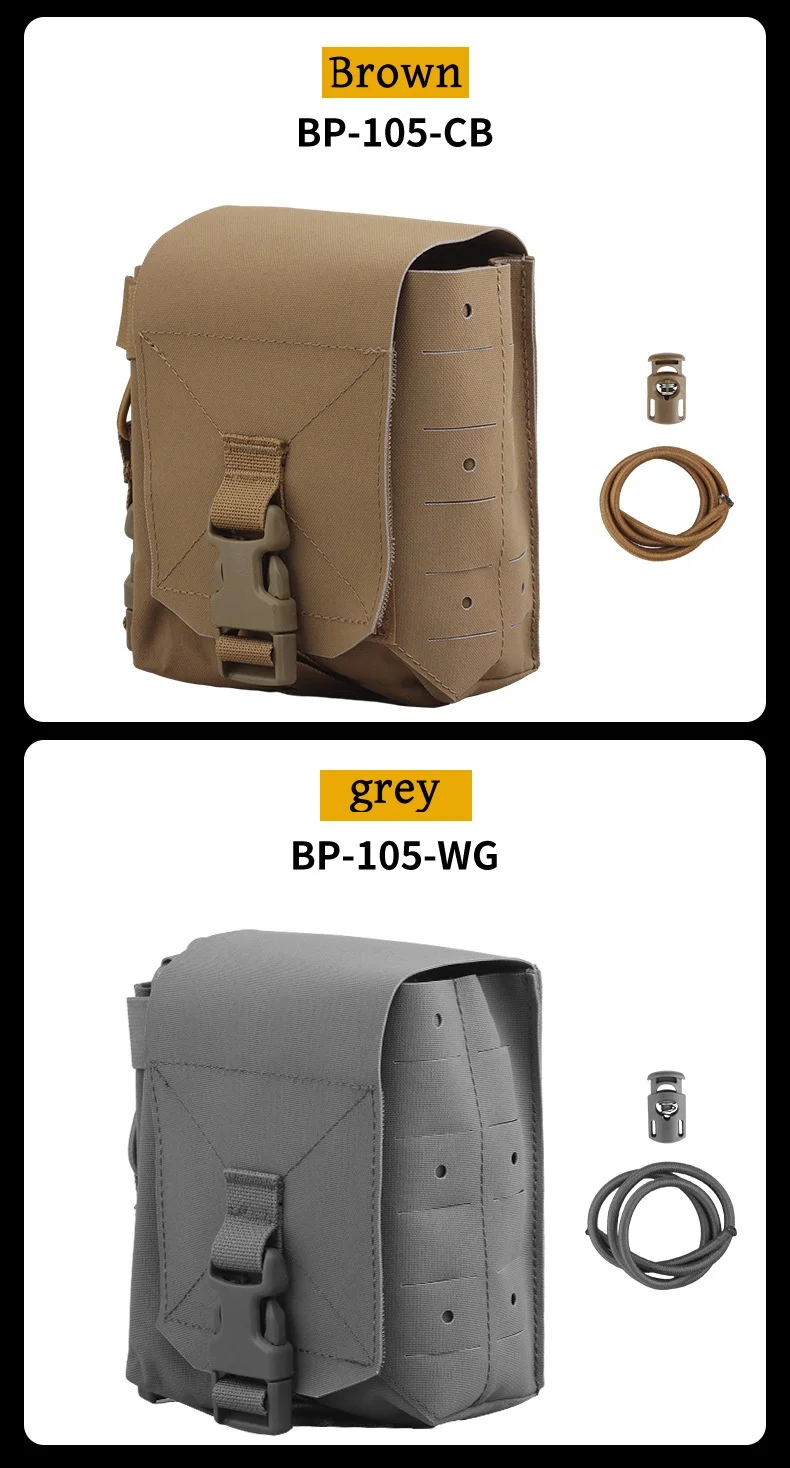 Montaje MOLLE para portar accesorios