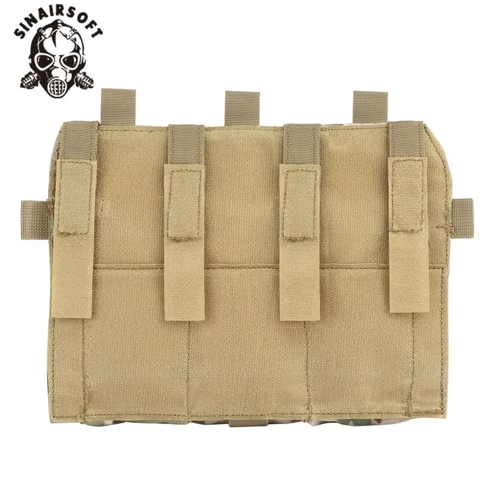 Bolsa MOLLE Triple 5.56mm para chaleco táctico AVS JPC 2.0