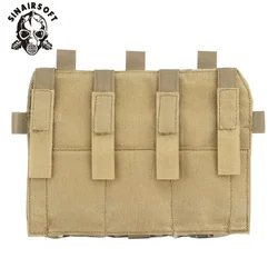 Bolsa MOLLE Triple 5.56mm para chaleco táctico AVS JPC 2.0