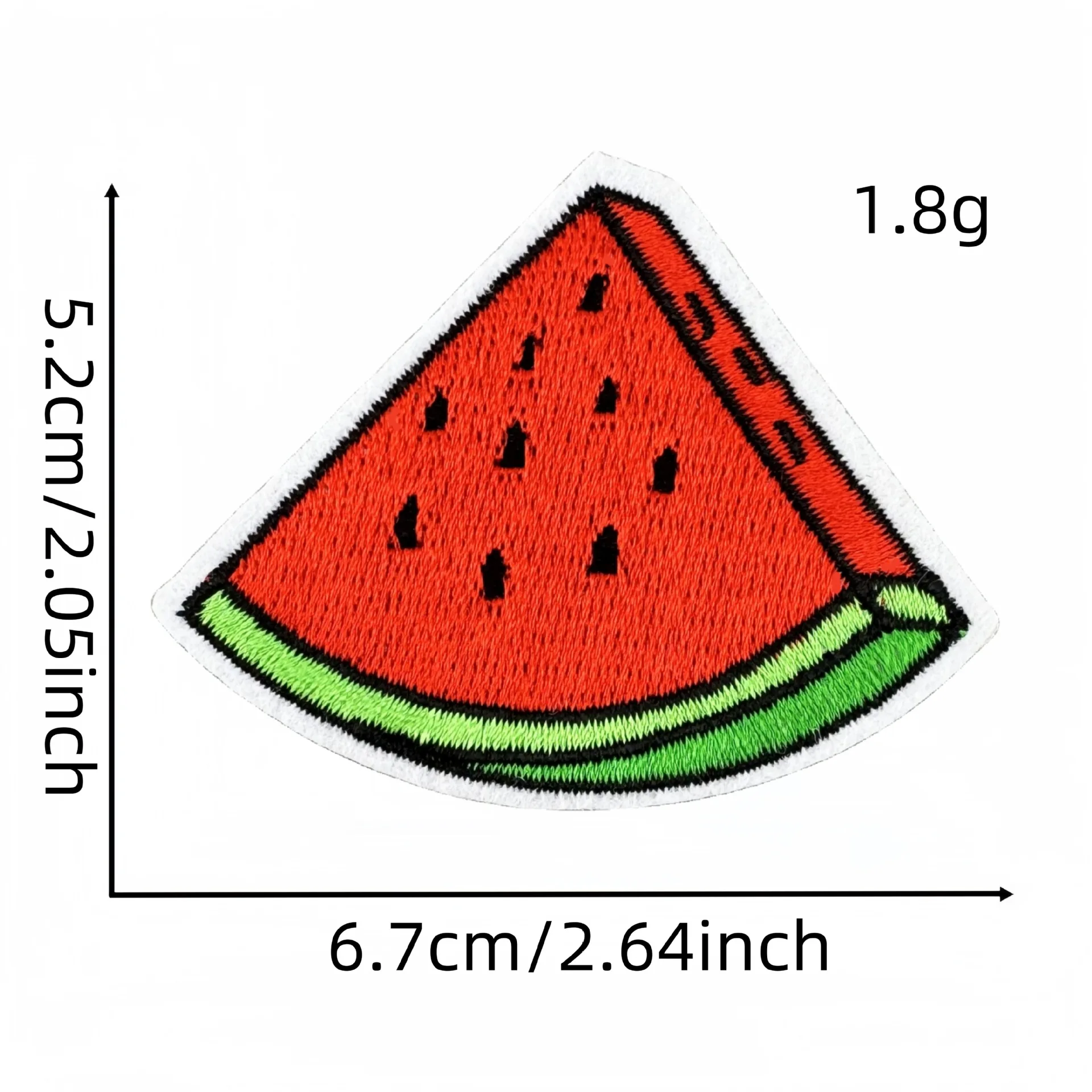 Diseños de frutas y paletas