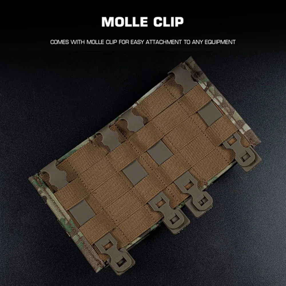 Funda táctica para cargadores MOLLE con clip Malice y correa KYWI - imagen 4