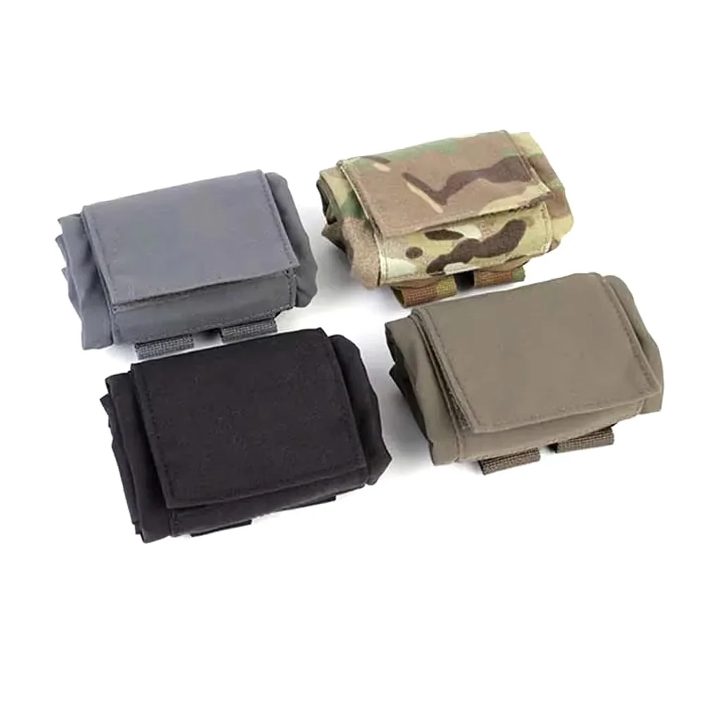 Bolsa táctica Molle plegable enrollable para exteriores mini - imagen 3