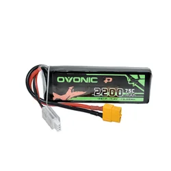 Ovonic batería LiPo 2200mAh para dron FPV con conector XT60