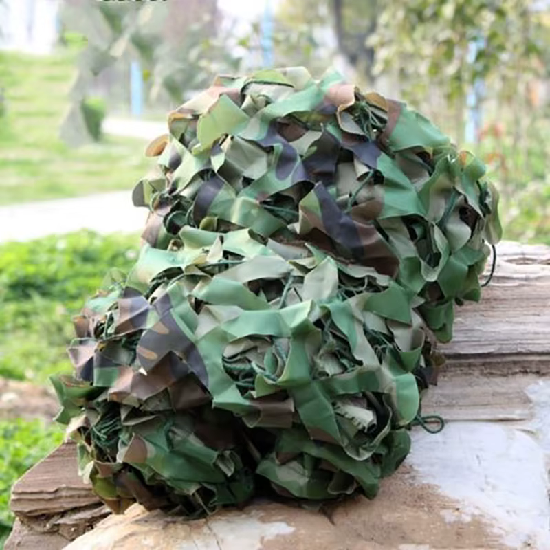 Red de camuflaje digital verde militar – Exterior táctico - imagen 4