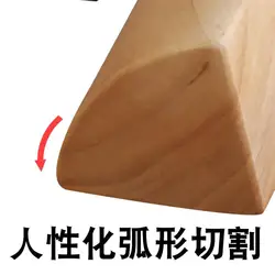Bloques de yoga madera maciza redondos para estiramientos