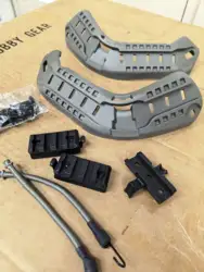 FMA ARC Kit montaje riel lateral universal para casco ACH ECH MICH