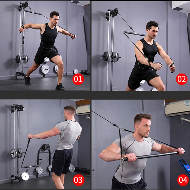 Kit Cables Multifunción Gym Doméstico – Bíceps Tríceps Dominadas - imagen 5