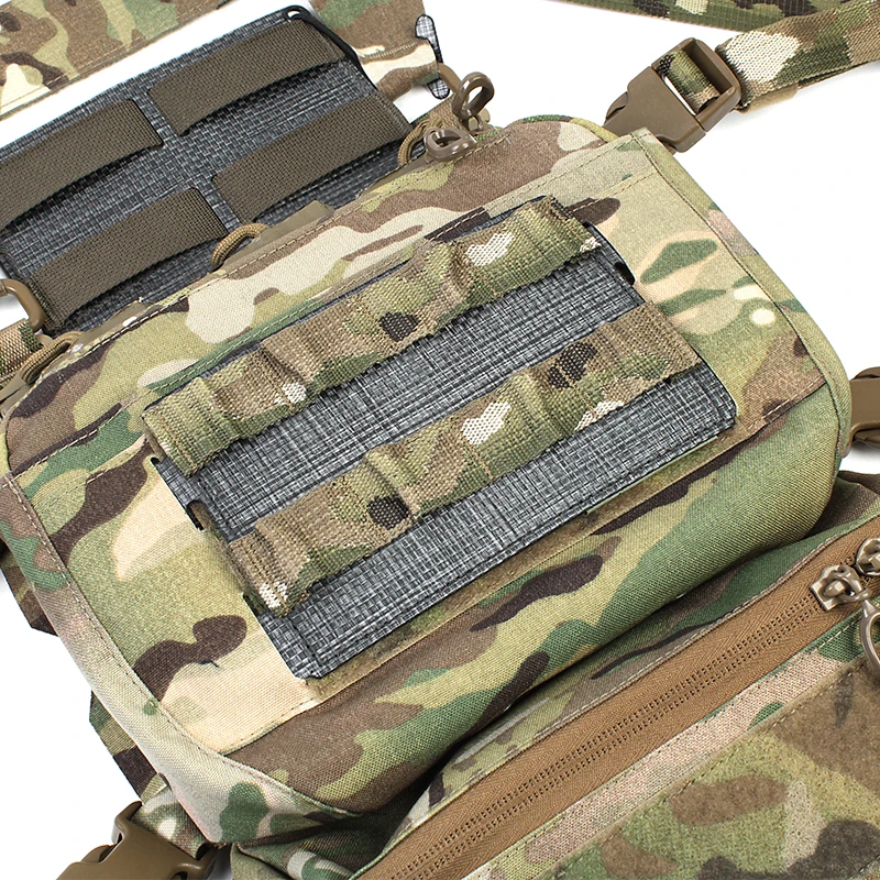 PEW Panel táctico MOLLE con solapa frontal DOPE airsoft - imagen 4
